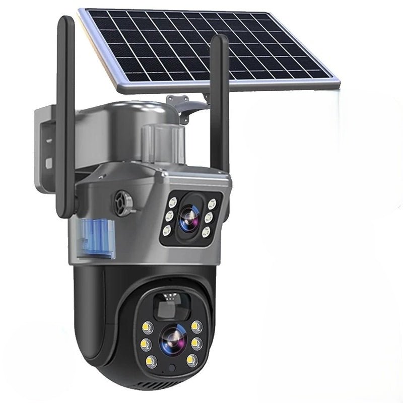 Advanced Solar Security Camera With 4K Wireless, 360 Degree Coverage, Outdoor Protection