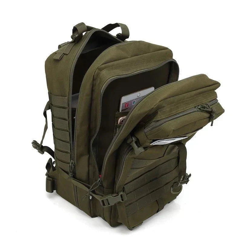 AdventurePack Vodotěsný taktický batoh 50L pro milovníky outdooru - Ormexis