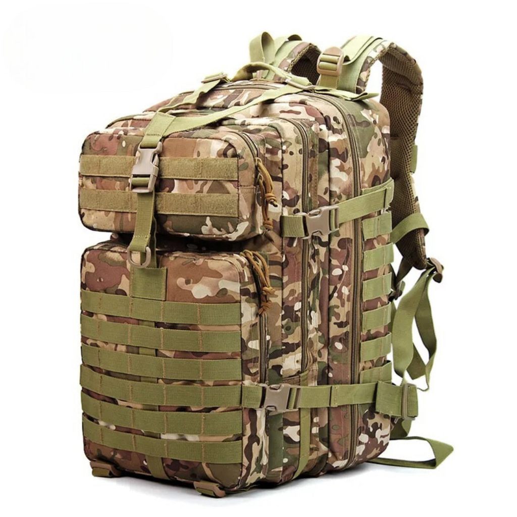 AdventurePack Vodotěsný taktický batoh 50L pro milovníky outdooru - Ormexis