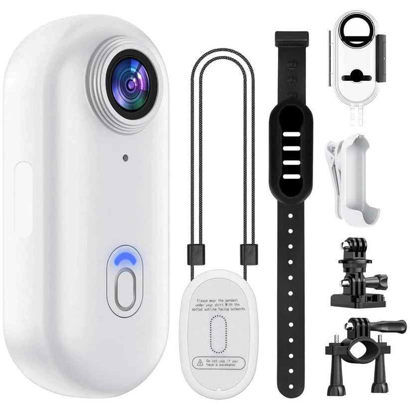 Cameră de aventură 4K rezistentă la apă, portabilă, cu stocare de 128GB - Ormexis