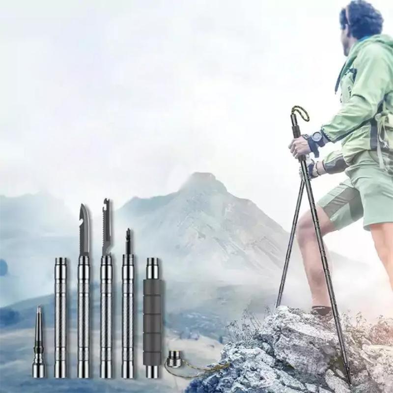 Składana laska trekkingowa Adventure Gear oraz personalizowane akcesoria do użytku w każdym terenie - Ormexis