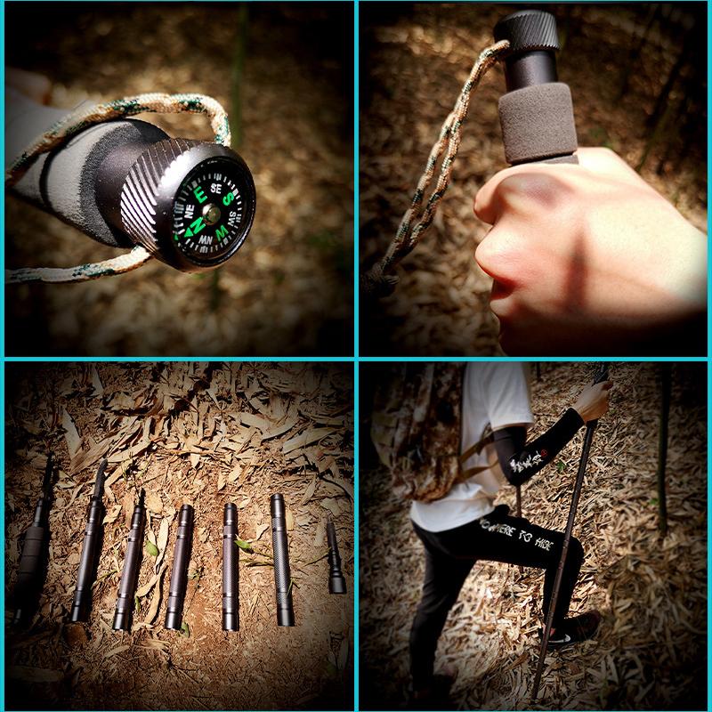 Składana laska trekkingowa Adventure Gear oraz personalizowane akcesoria do użytku w każdym terenie - Ormexis