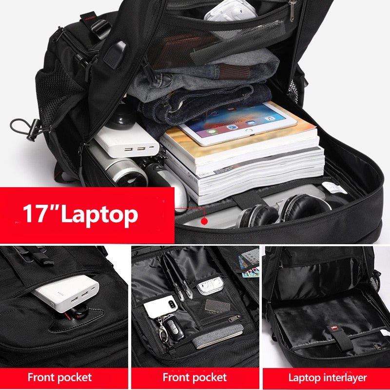 Adventure Pack: Zaino da viaggio impermeabile ad alta capacità per appassionati di attività all'aperto - Ormexis
