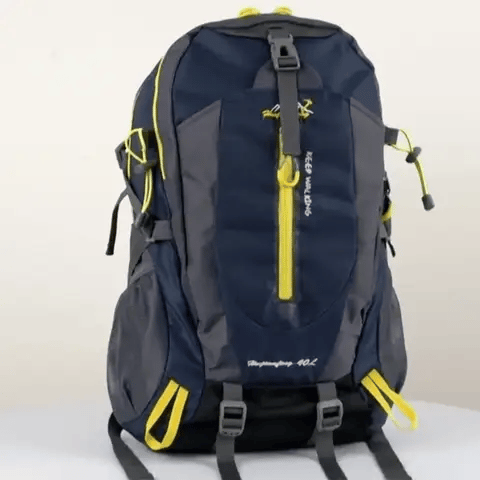 Seikkailuun valmiina oleva 40L vedenpitävä reppu vaellukseen ergonomisella mukavuudella - Ormexis