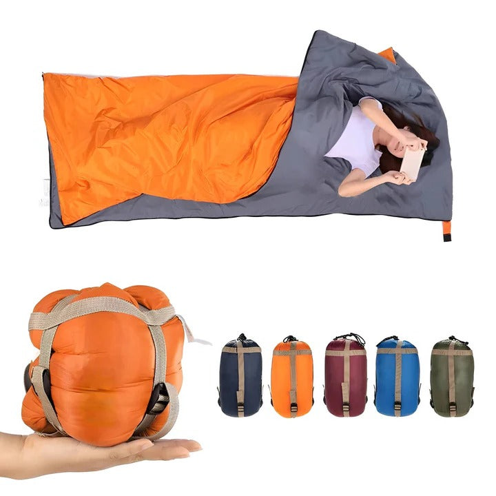 Adventure Ready Sleeping Bag For Camping With Water-Repellent Coating - Ormexis