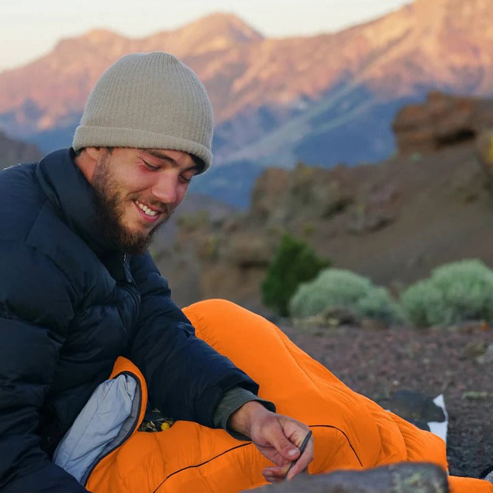 Adventure Ready Sleeping Bag For Camping With Water-Repellent Coating - Ormexis