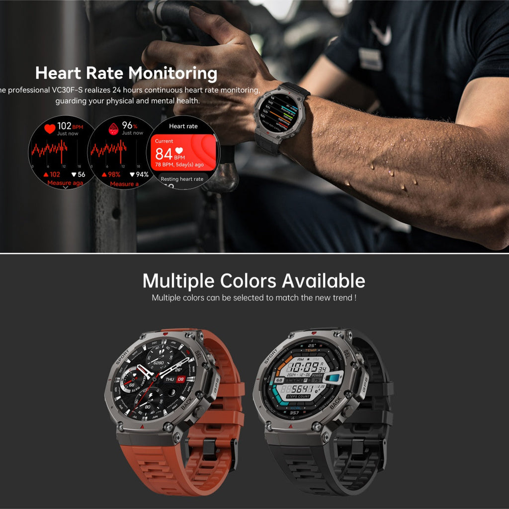Adventure Ready Outdoor GPS Watch With 5 ATM Water Resistance - Ormexis
