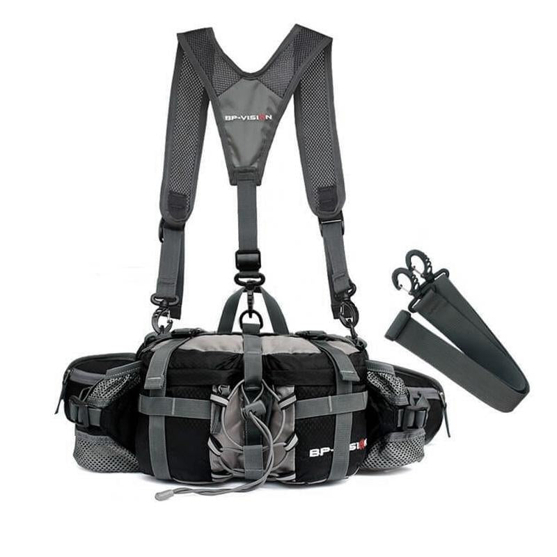 Adventure Ready Waterproof Hip Bag With Adjustable Straps For Hiking 5 Liter Capacity - Ormexis