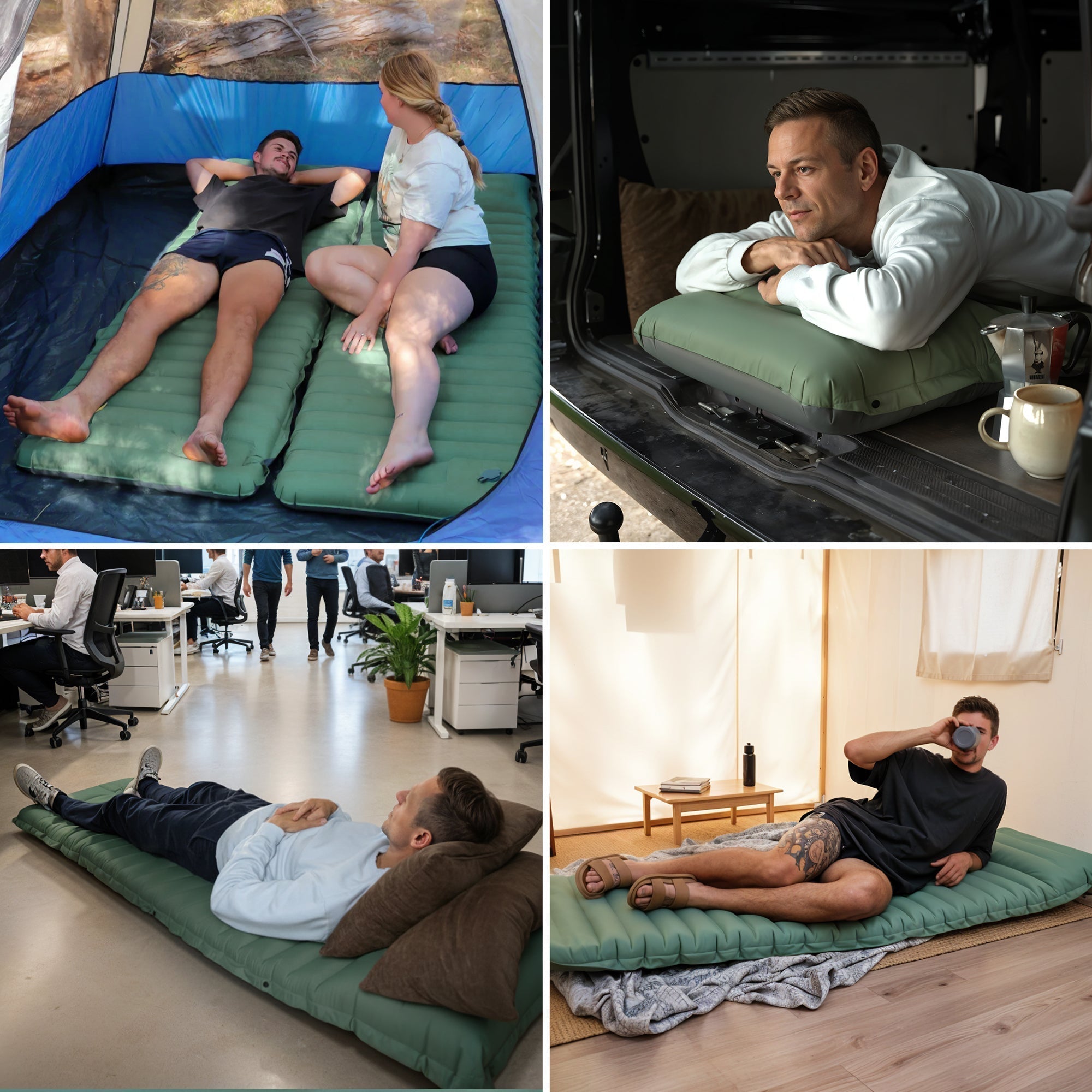Adventure Ready Air Mattress With Foot Pump For Outdoor Comfort - Ormexis