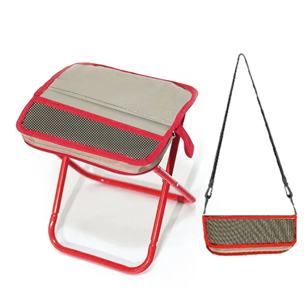 Přenosná kempingová stolička Adventure Ready s lehkým rámem a skládacím designem - Ormexis