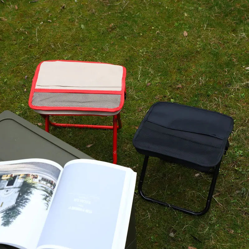 Přenosná kempingová stolička Adventure Ready s lehkým rámem a skládacím designem - Ormexis