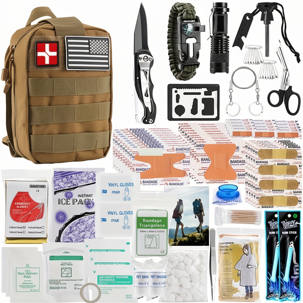 Adventure Ready Travel Backpack With Battery Powered Multitool For Outdoor Safety - Ormexis