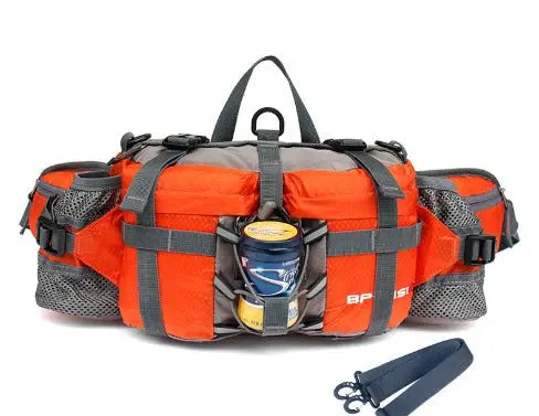 Marsupio da trekking pronto per l'avventura, impermeabile, capacità 5L con scomparti organizzati - Ormexis