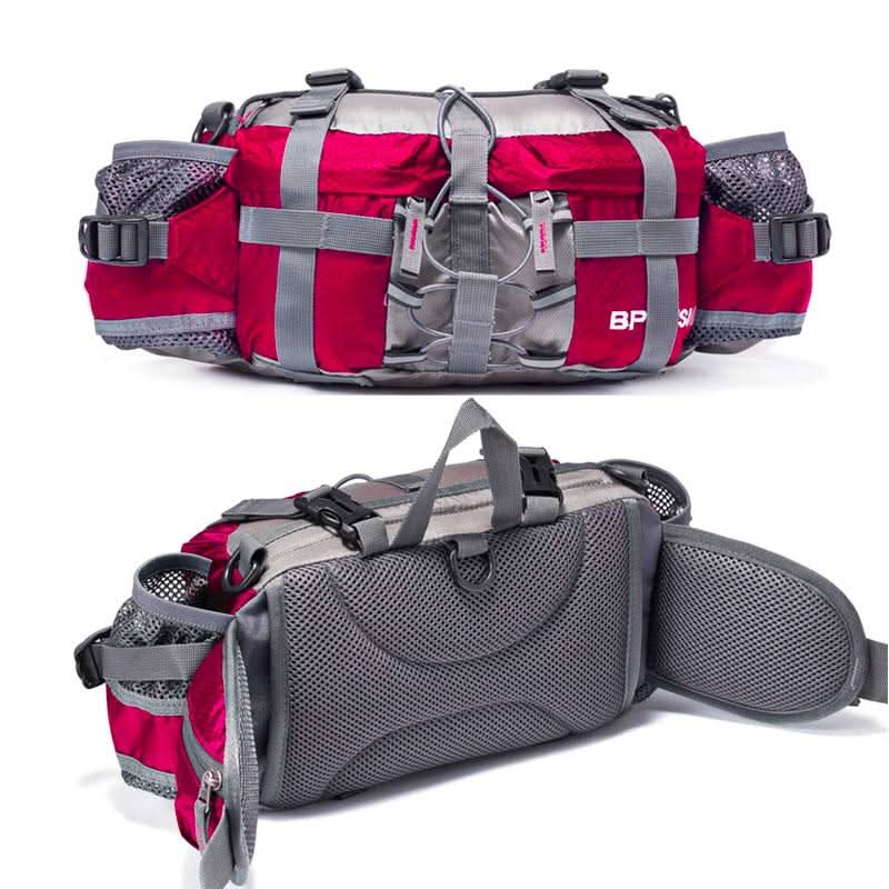 Adventure Ready Waterproof Waist Pack With Dual Bottle Holders - Ormexis