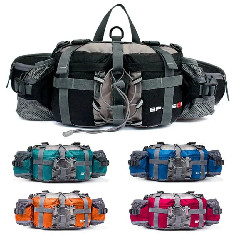 Adventure Ready Waterproof Waist Pack With Dual Bottle Holders - Ormexis