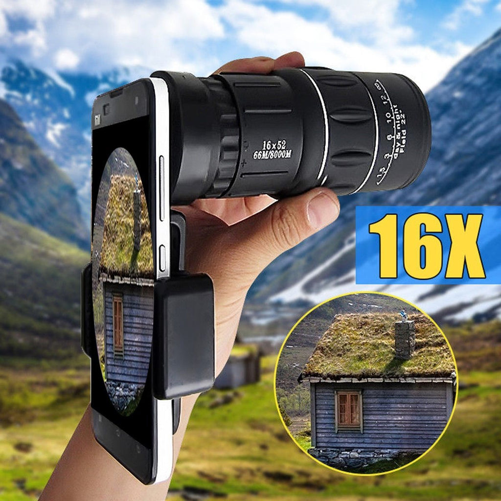 Adventure View HD Monocular With Photo And Video Capture For Outdoor Exploration - Ormexis