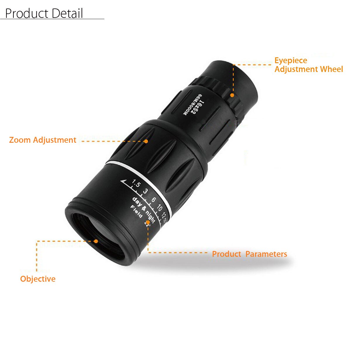 Adventure View HD Monocular With Photo And Video Capture For Outdoor Exploration - Ormexis