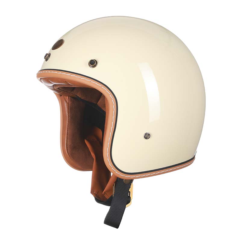 Přilba na motorku v retro stylu série Aero39 s certifikací DOT a ECE, nízký profil - Ormexis