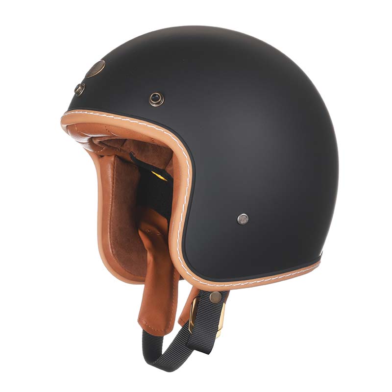 Přilba na motorku v retro stylu série Aero39 s certifikací DOT a ECE, nízký profil - Ormexis