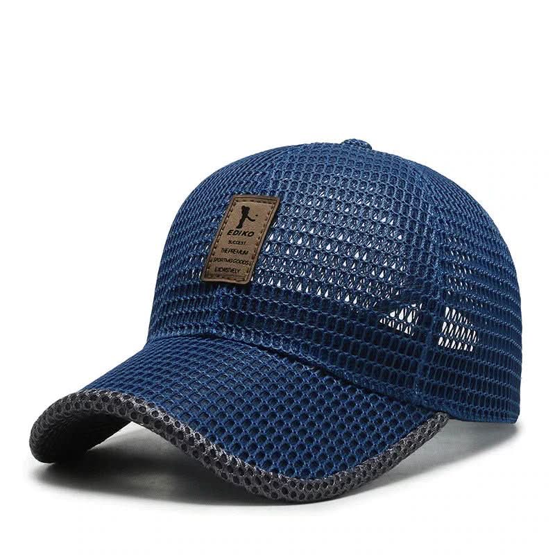 AeroBreeze Prodyšná letní čepice s nastavitelným zapínáním Snapback, lehký design pro pohodlí - Ormexis