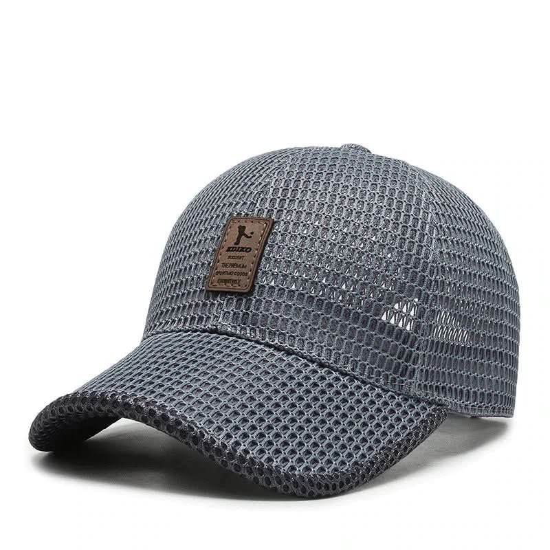 AeroBreeze Prodyšná letní čepice s nastavitelným zapínáním Snapback, lehký design pro pohodlí - Ormexis
