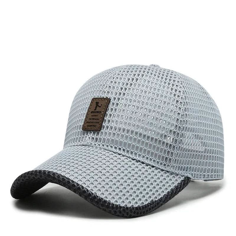 AeroBreeze Prodyšná letní čepice s nastavitelným zapínáním Snapback, lehký design pro pohodlí - Ormexis