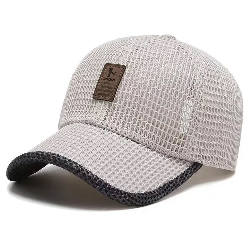 AeroBreeze Prodyšná letní čepice s nastavitelným zapínáním Snapback, lehký design pro pohodlí - Ormexis