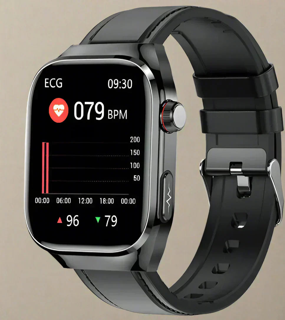 AeroPulse Wellness Smartwatch With Bluetooth Connectivity And Advanced Health Tracking - Ormexis