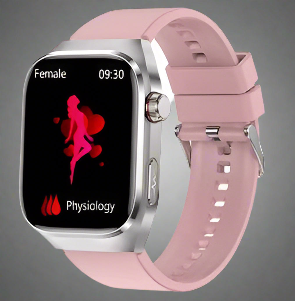 AeroPulse Wellness Smartwatch With Bluetooth Connectivity And Advanced Health Tracking - Ormexis