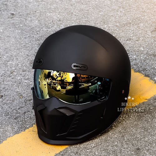 Aero Classic-helm DOT- en ECE-gecertificeerd in retrostijl van Ormexis