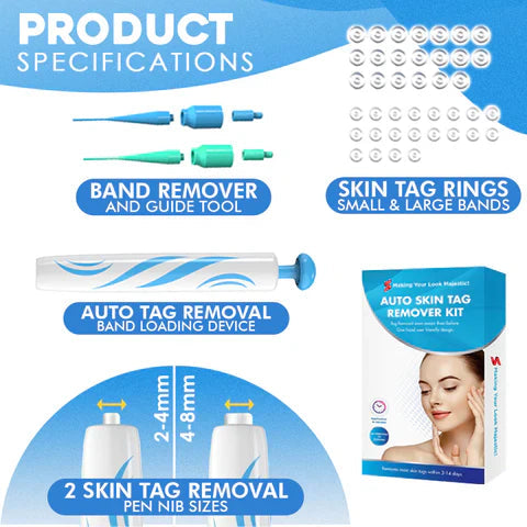 Aero Tag Remover Kit For Gentle Everyday Skin Care - Ormexis