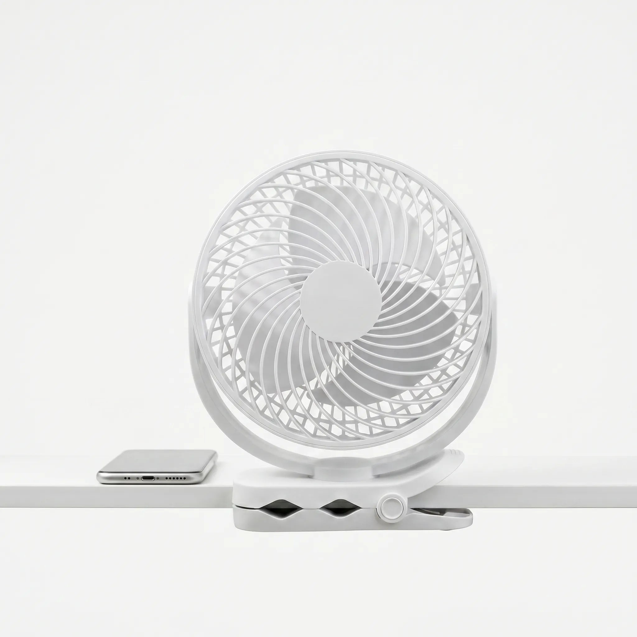 Ventilator compact USB cu clemă - Răcire personală direcționată - Ormexis