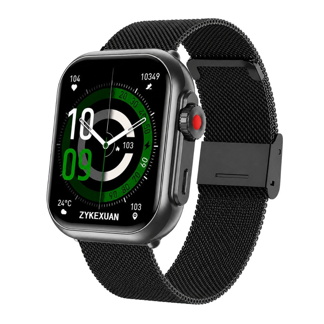 Aether PRO 2 Health And Fitness Smartwatch With Bluetooth Calling And Over 100 Sports Modes - Ormexis