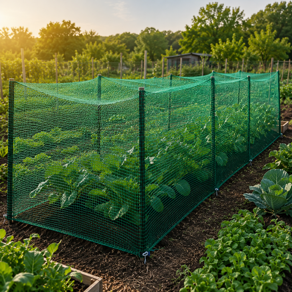 AgriNet Pro UV odolná lehká zahradní síť proti ptákům a jelenům - Ormexis
