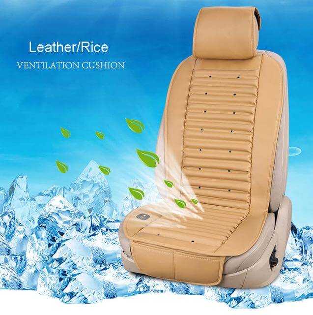 Air-Cooled Seat Cover Built-In Fan For Everyday Comfort - Ormexis