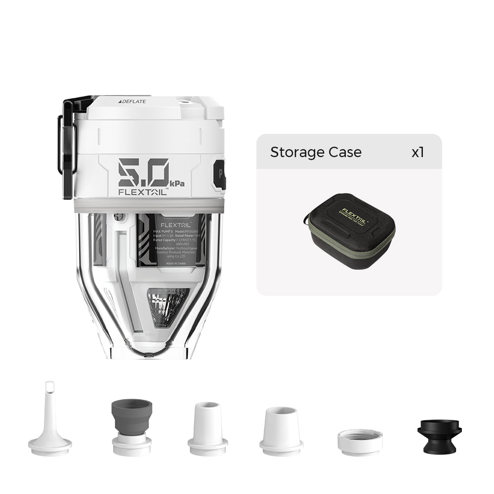 AirBlaze Pro Compact Electric Pump With LED Lantern For Quick Outdoor Inflation - Ormexis