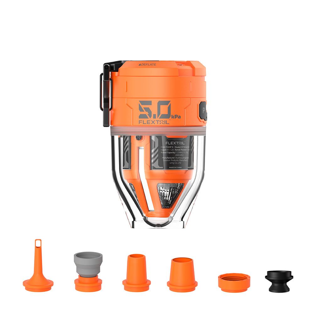 AirBlaze Pro Compact Electric Pump With LED Lantern For Quick Outdoor Inflation - Ormexis