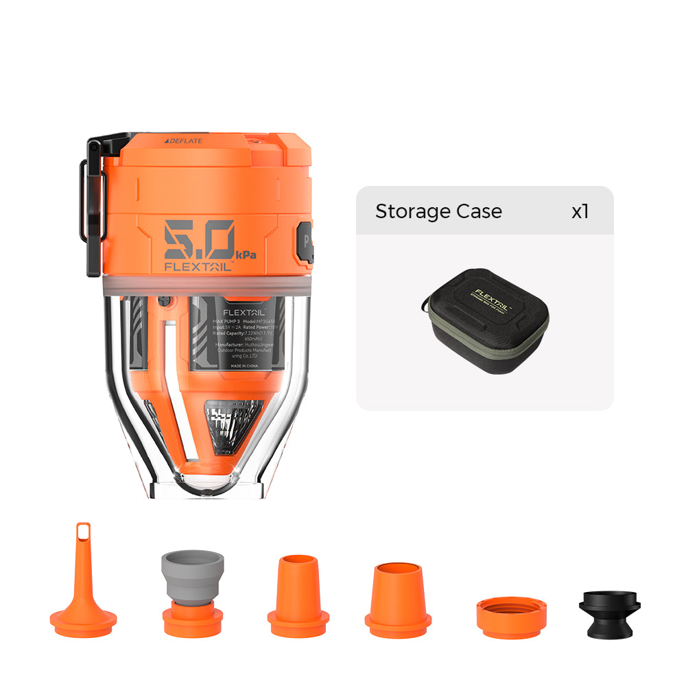 AirBlaze Pro Compact Electric Pump With LED Lantern For Quick Outdoor Inflation - Ormexis