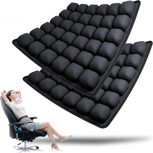 AirComfort Inflatable Travel Cushion With Ergonomic Comfort Design - Ormexis
