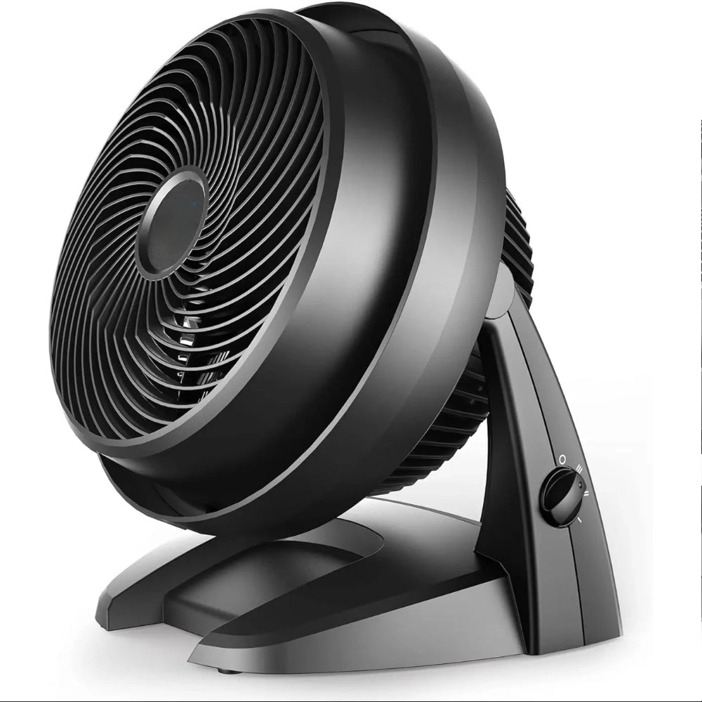 Airflow Master Floor Fan With 3 Speeds, Compact Design For Air Circulation - Ormexis