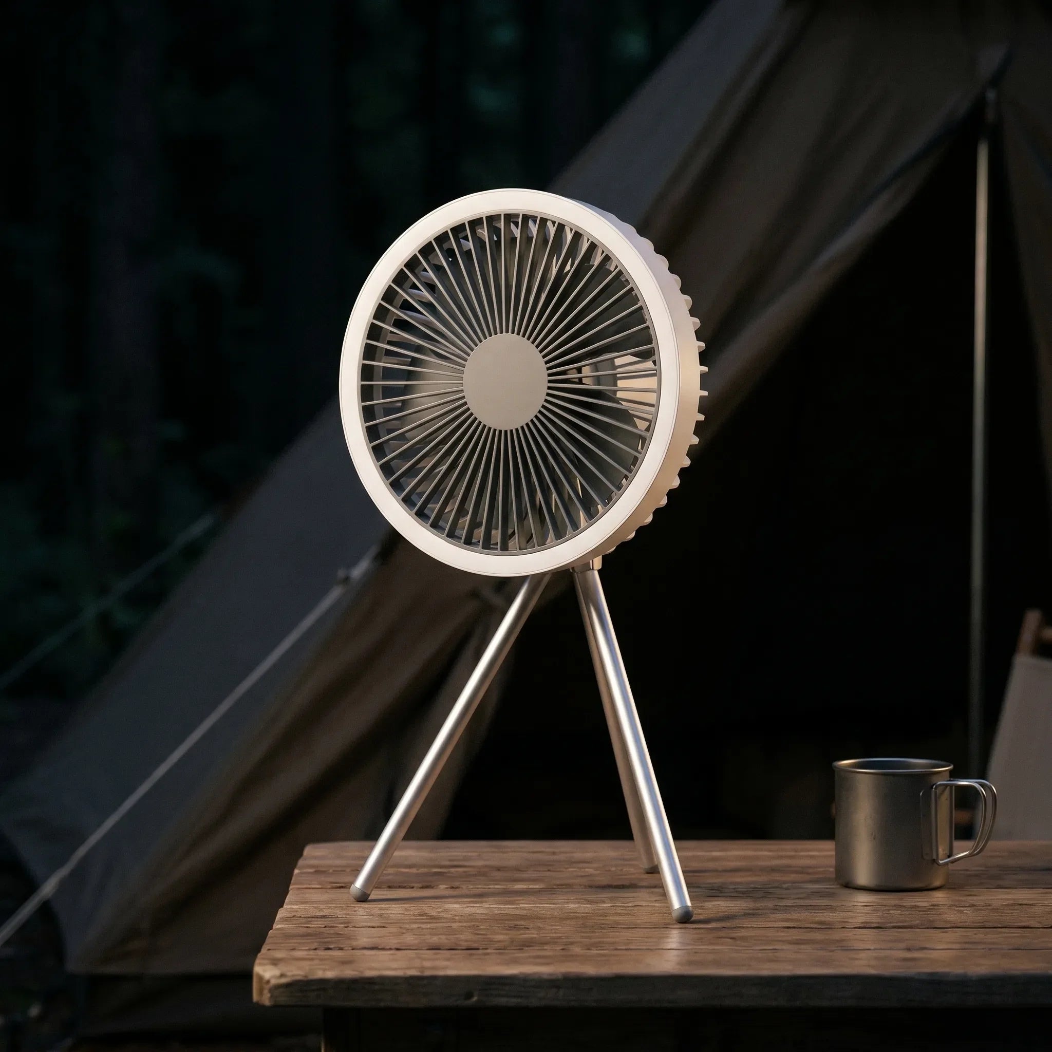 Portable Tripod Camping Fan -  Camping Trips - Ormexis