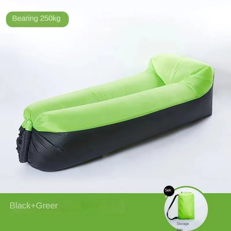 Airvana Portable Inflatable Outdoor Couch With Ergonomic Headrest - Ormexis