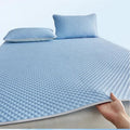 Airy Comfort Bedding Set With Cooling Fitted Sheet And Pillowcases For Hot Sleepers - Ormexis
