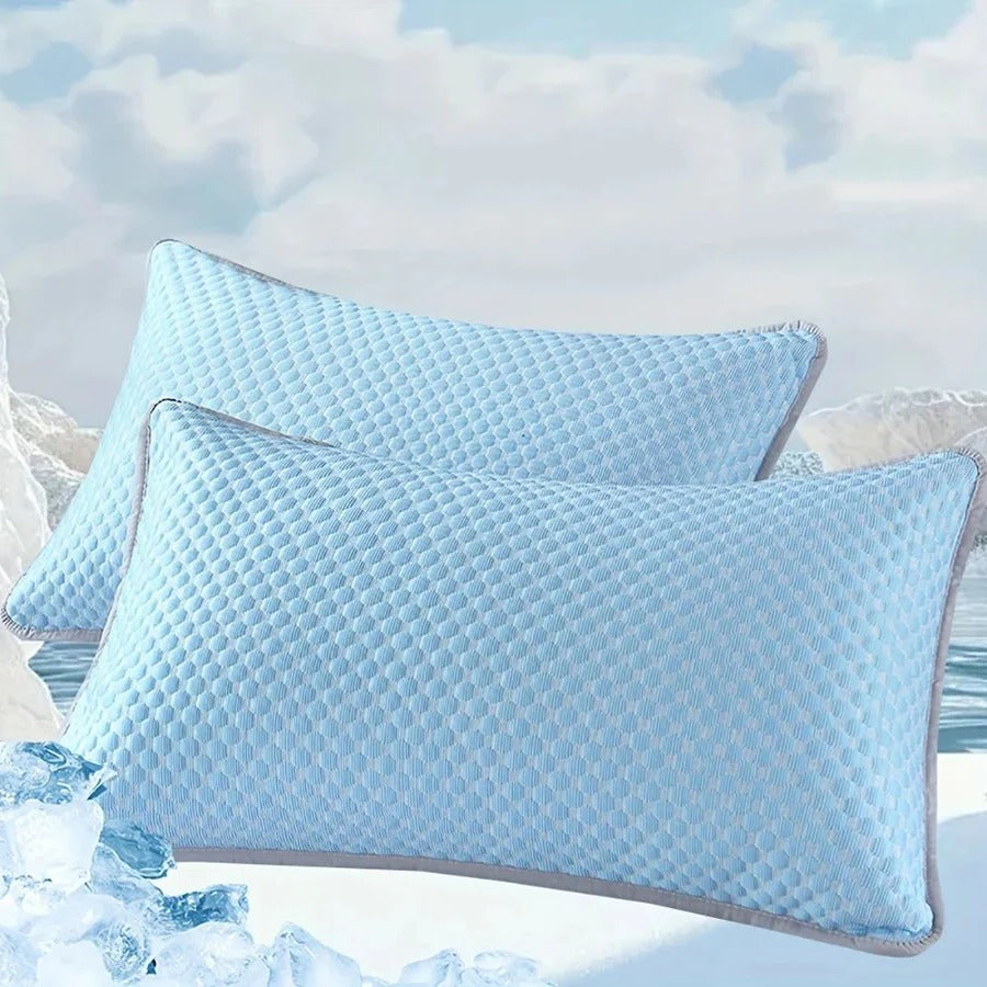 Airy Comfort Bedding Set With Cooling Fitted Sheet And Pillowcases For Hot Sleepers - Ormexis
