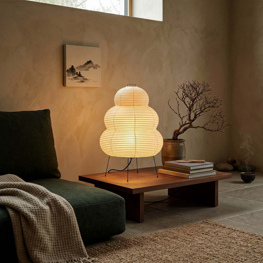 Akari-papirbordlampe | Ormexis