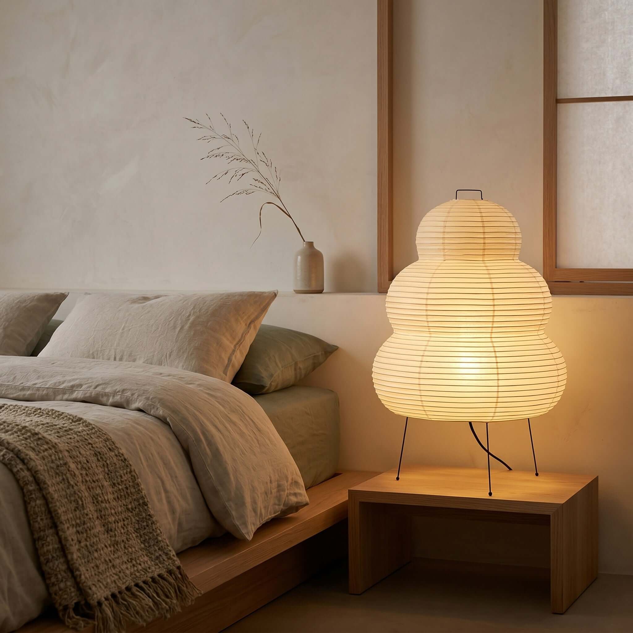 Akari-papirbordlampe | Ormexis