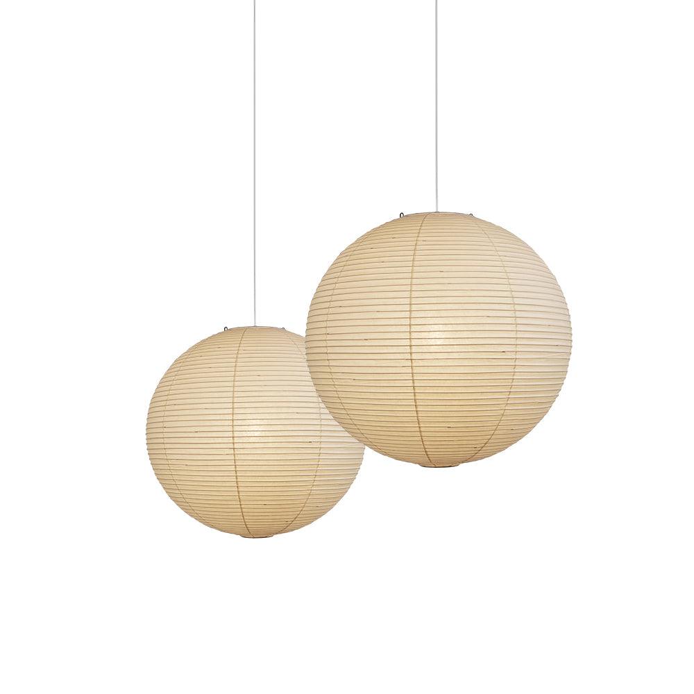 Suspension Hinori Airi style japonais avec abat-jour en papier