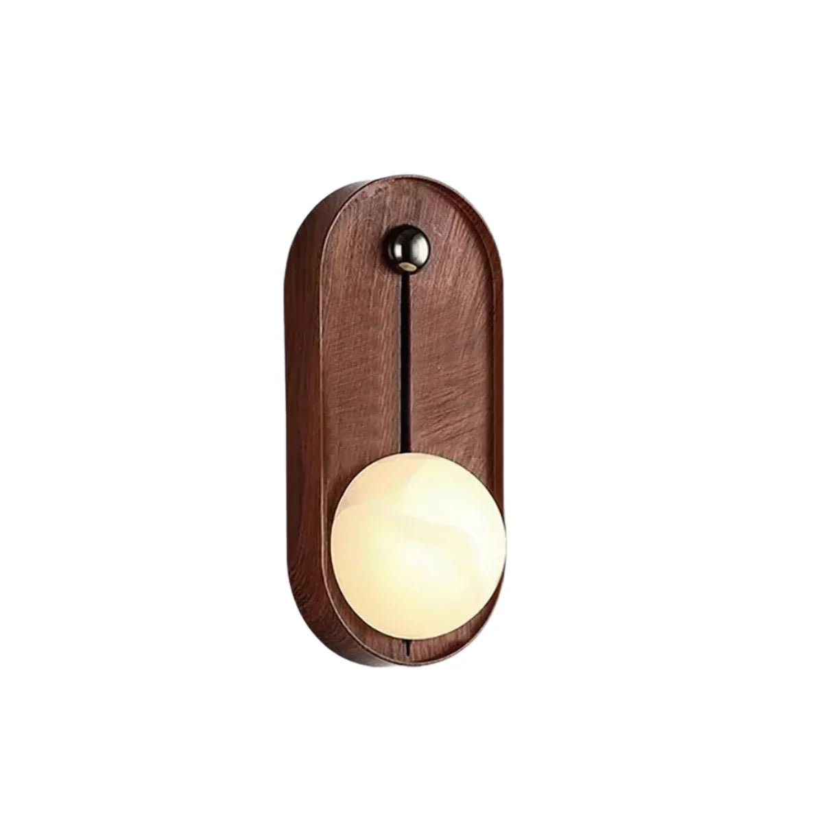 Industrial Alabaster Sphere Sconce | Ormexis