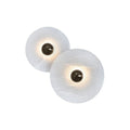 AlabasterGlow Wall Sconce With Soft Warm Light For Stylish Home Decor - Ormexis