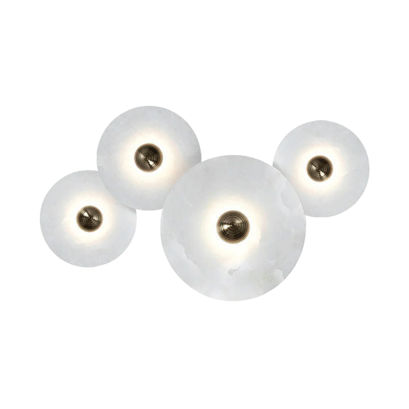 AlabasterGlow Wall Sconce With Soft Warm Light For Stylish Home Decor - Ormexis